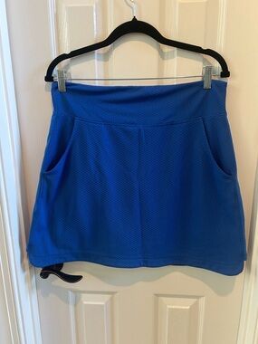 Lopez Blue Athletic Skort with Pockets